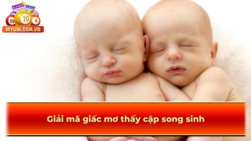 Giải mã giấc mơ thấy cặp song sinh